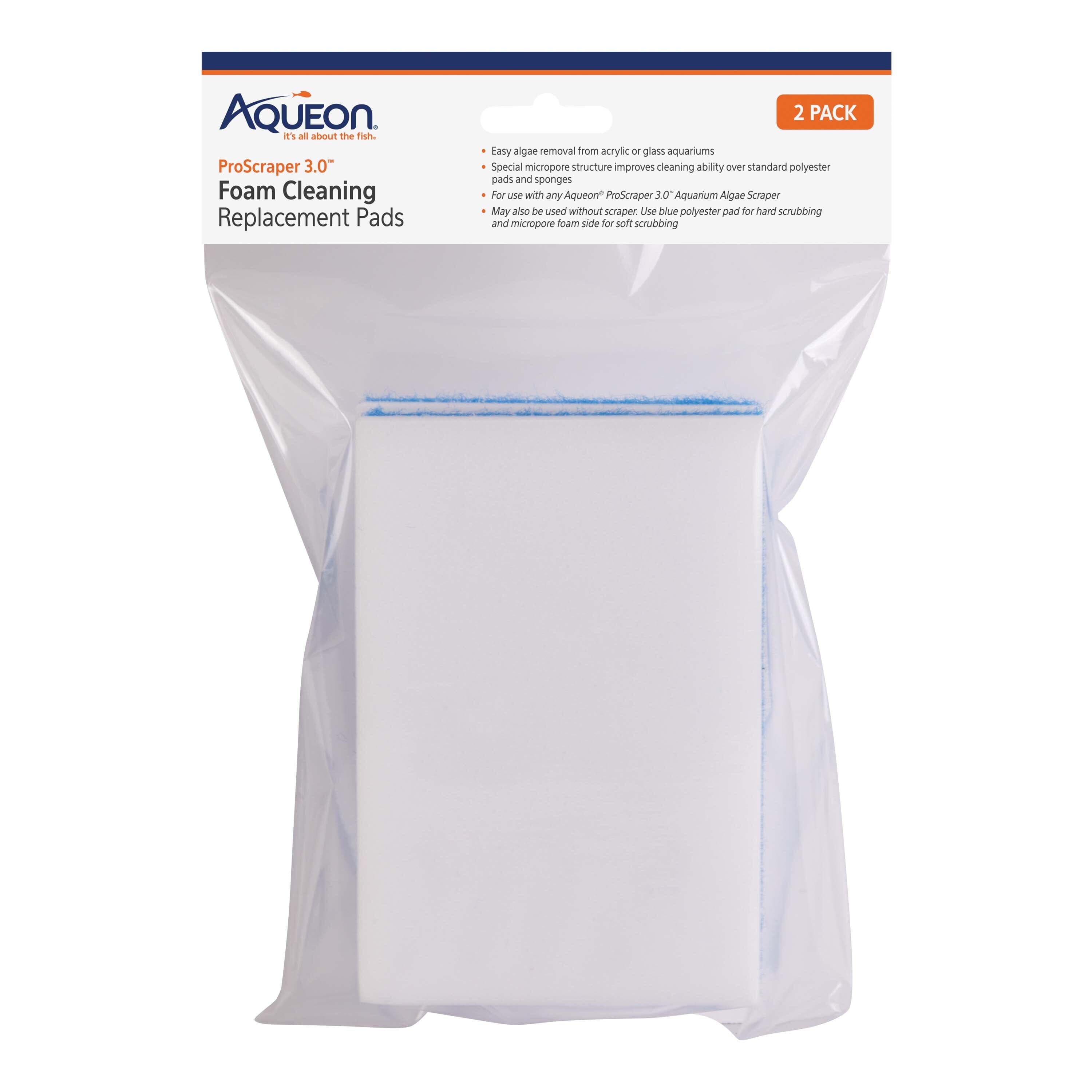 Aqueon ProScraper 3.0â„¢ Foam Cleaning Pads - One Size