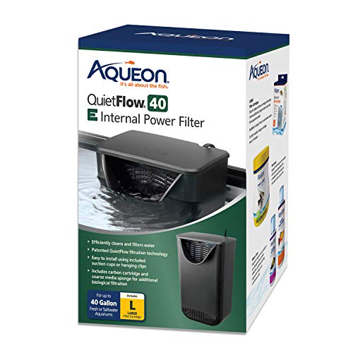 Aqueon QuietFlow E Internal Power Filter 40 gal Pet Life
