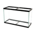 Aqueon Standard Glass Rectangle Aquarium Black Silicone - Black - 65 gal
