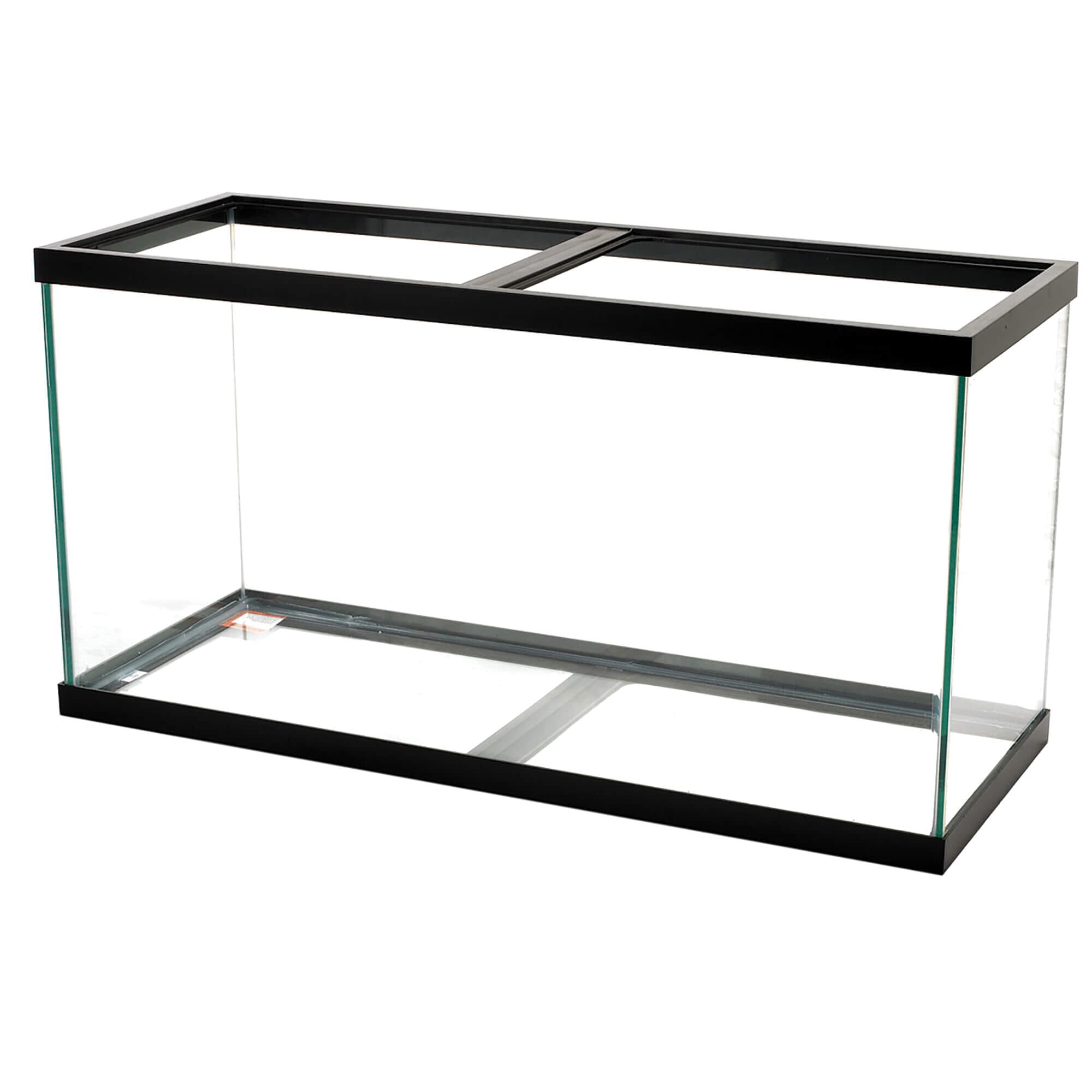 Aqueon Standard Glass Rectangle Aquarium Black Silicone - Black - 90 gal