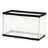 Aqueon Standard Glass Rectangle Aquarium Clear Silicone - Black - 10 gal