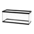 Aqueon Standard Glass Rectangle Aquarium Clear Silicone - Black - 20 Long