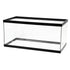 Aqueon Standard Glass Rectangle Aquarium Clear Silicone - Black - 40 Breeder