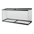 Aqueon Standard Glass Rectangle Aquarium Clear Silicone - Black - 55 gal