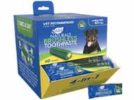Ark Natural's Breathless Toothpaste Singles Large Cat and Dog Dental Care - 30 ct Counter Display