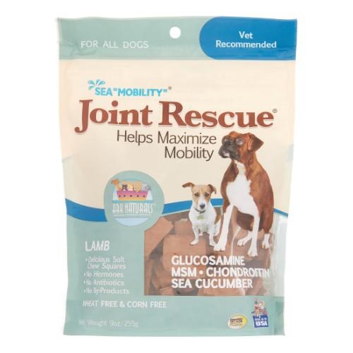 Ark Natural's Joint Rescue/Sea "Mobility" Lamb Soft and Chewy Dog Treats - 9 oz Bag (22 ct)
