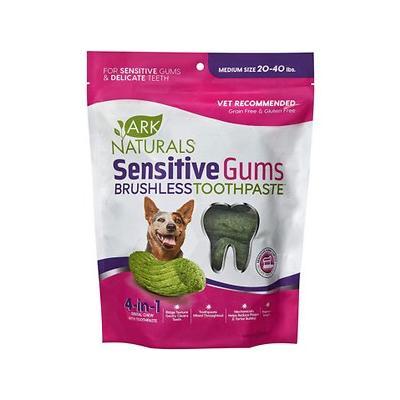 Ark Natural's Sensitive Gums Brushless Toothpaste Medium Cat and Dog Dental Care - 7.8 ...