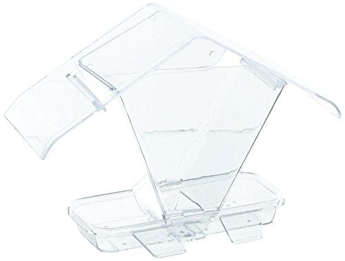 Aspects Window Cafe Bird Seed Wild Bird Feeder - Clear - .75 Qt Cap