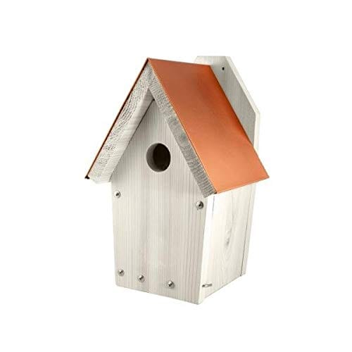 Audubon Nantucket Bluebird Wild Bird House - White - 7.5 X 7.85 X 13.5 I
