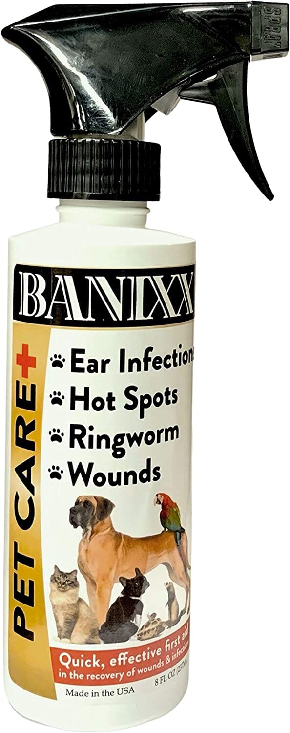 Banixx Pet Care Spray Dog Wound Care - 8 Oz