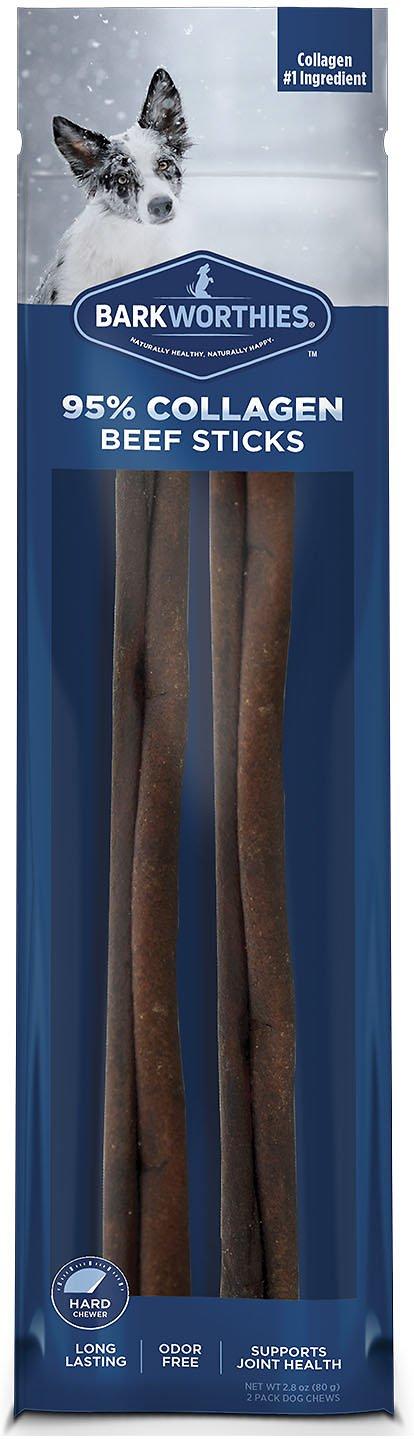 Barkworthies Collagen 12" Sticks for Dogs - 2 Pack