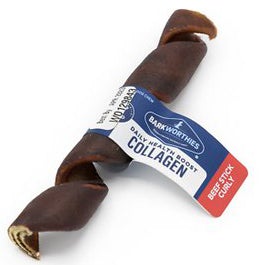 Barkworthies Collagen 5" Curly Sticks for Dogs - 25 ct Case - Case of 1