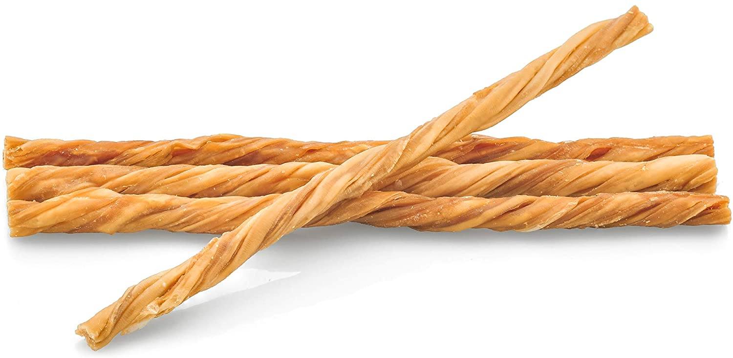 Barkworthies Tripe Twist Large 1lb Natural Dog Chews -