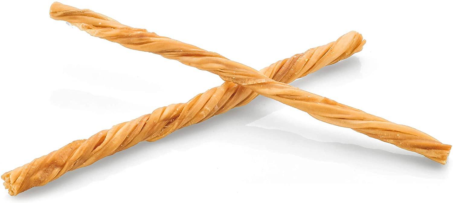 Barkworthies Tripe Twist Large 1lb Natural Dog Chews -