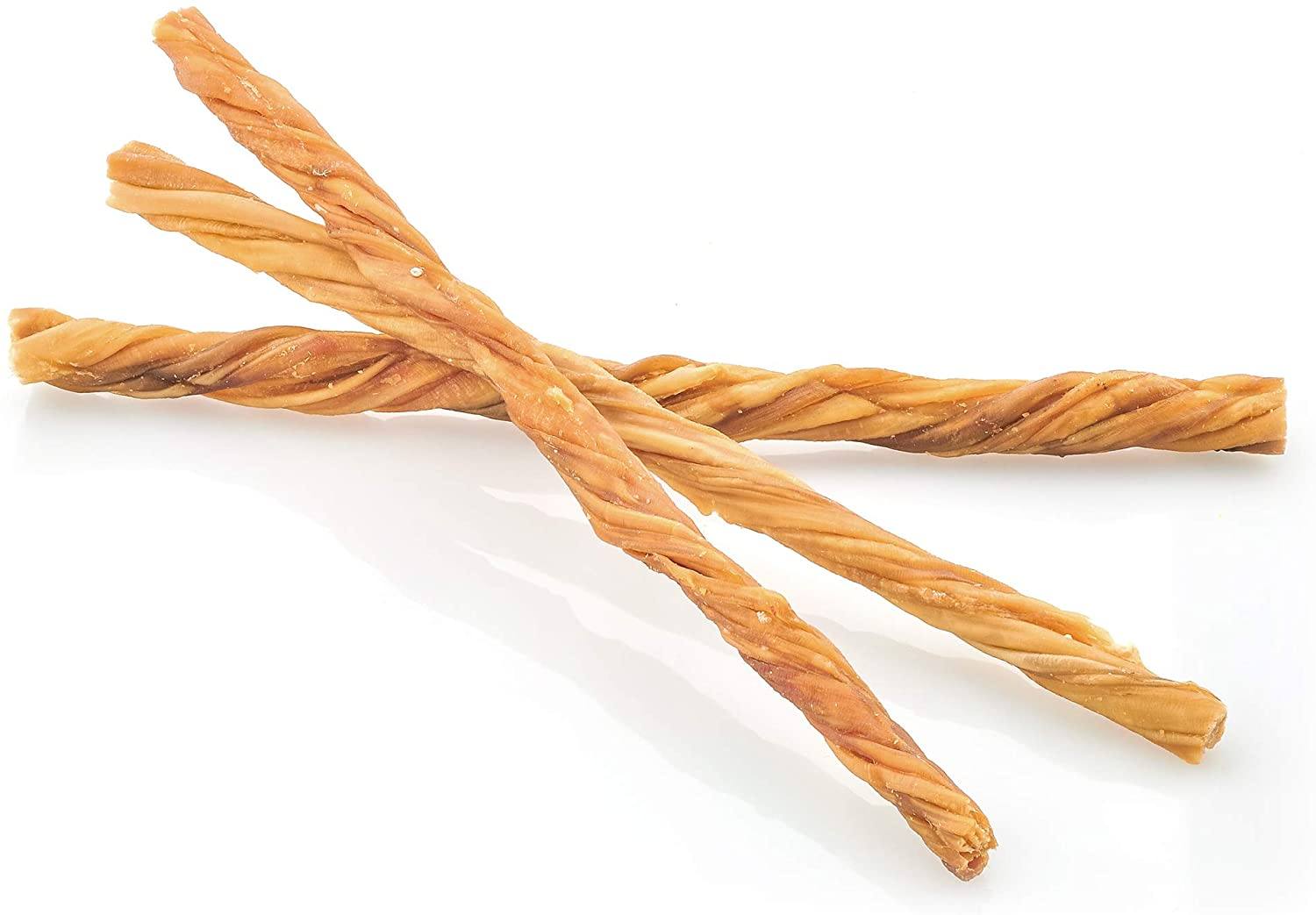 Barkworthies Tripe Twist Large 1lb Natural Dog Chews -