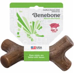 Benebone Dog Chews Bacon Stick - Medium