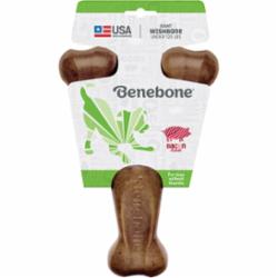 Benebone Dog Chews Wishbone Chew Bacon - Large