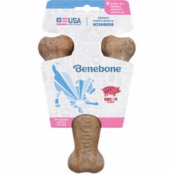 Benebone Dog Chews Wishbone Chew Bacon Puppy - Medium