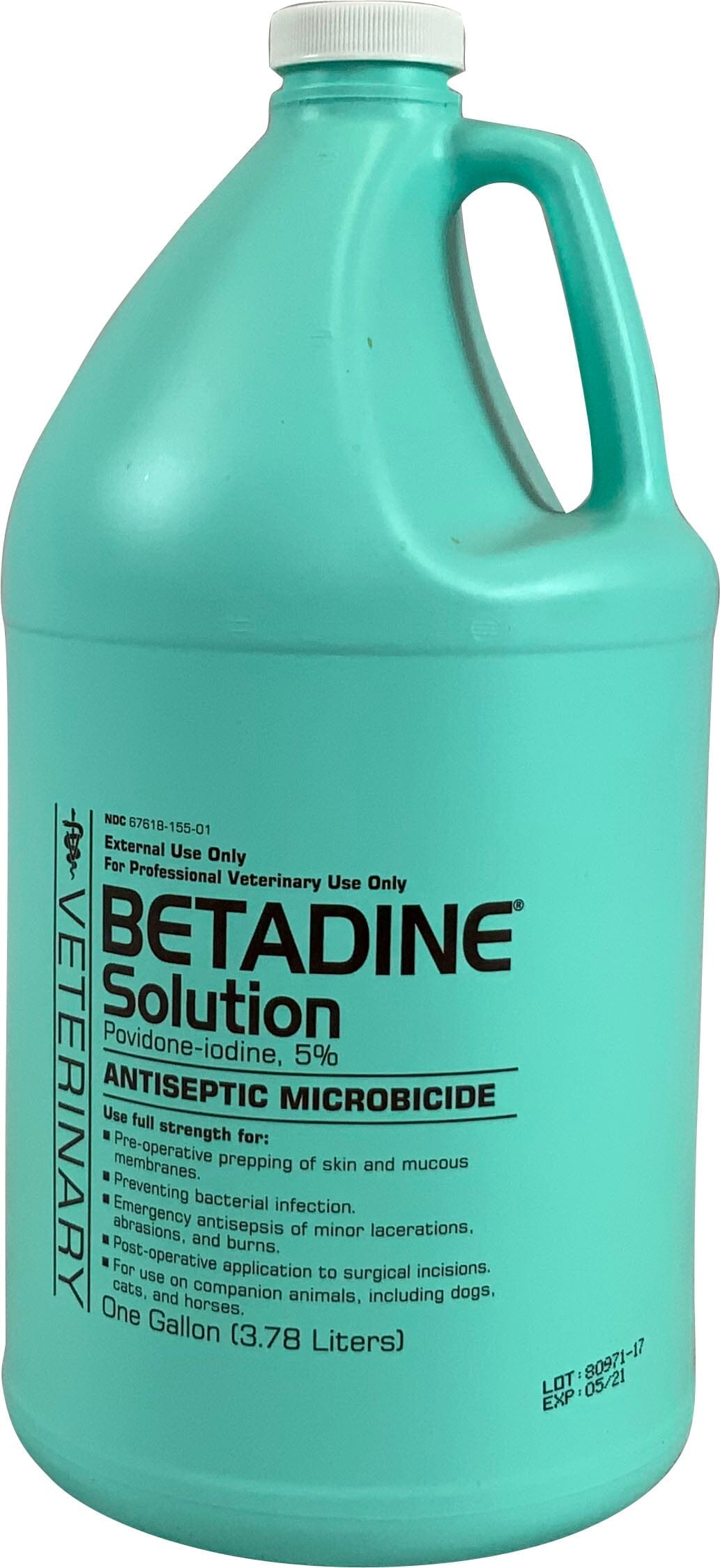 Betadine Solution Veterinary Supplies Clean Sanitize & Misc - 1 Gal