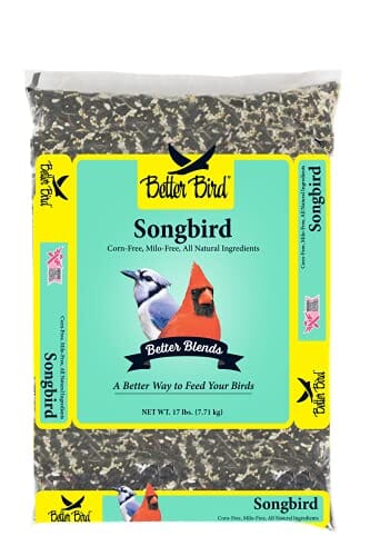 Better Bird Songbird Food Wild Bird Food Seed Mix - 17 Lbs