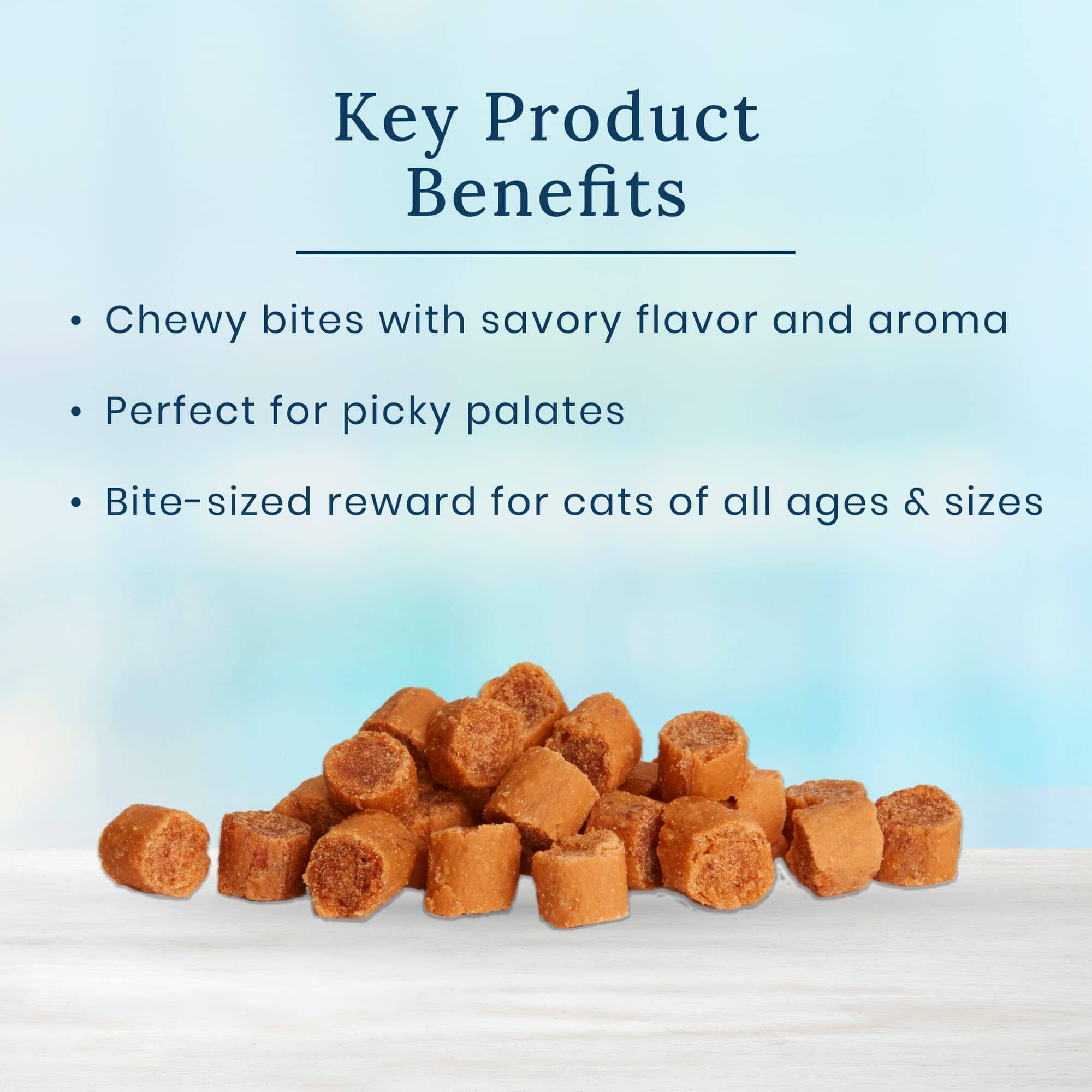 Blue Buffalo True Chews Natural Chicken Chewy Cat Treats - 3 Oz