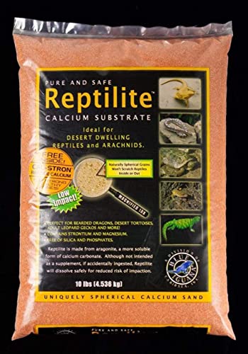 Blue Iguana Reptilite Calcium Substrate - Desert Rose - 10 lb - Pack of 4