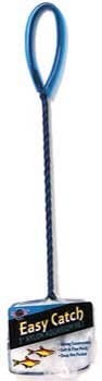 Blue Ribbon Easy Catch Fine Mesh Nylon Aquarium Net Blue - 3 In
