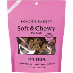 Bocce's Bakery Duck Soft and Chewy Dog Treats - 6 Oz