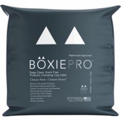 Boxiecat PRO Scented-Free Clumping Clay Cat Litter - 28 lbs  