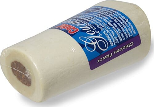 Cadet Stuffed Shin Bone Natural Dog Chews - Chicken - 3-4 In - 24 Pack