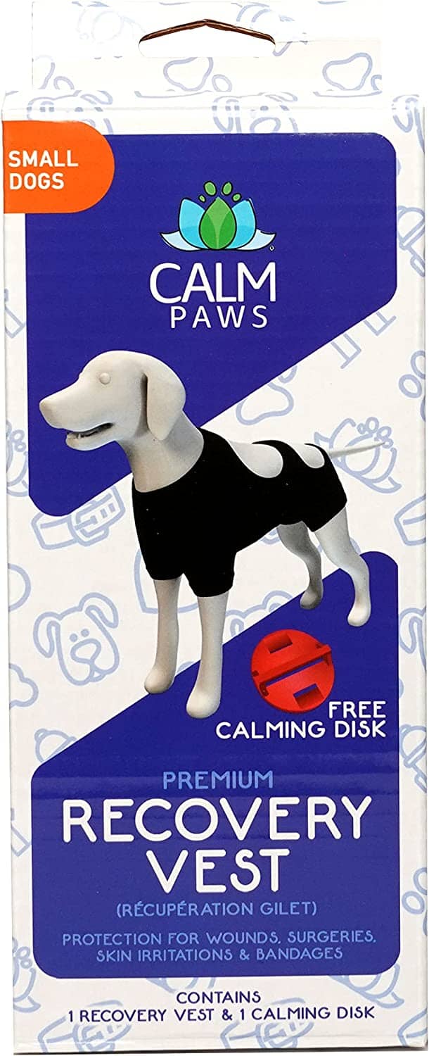 Calm Paws Calming Recovery Vest - Small
