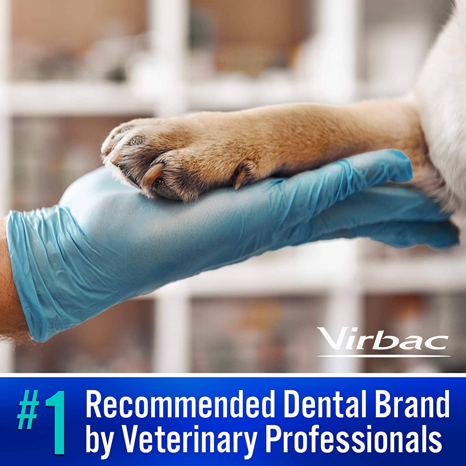 C.E.T. Enzymatic Oral Hygiene Chews for Dogs - Beef and Poultry - Large - 30 Count