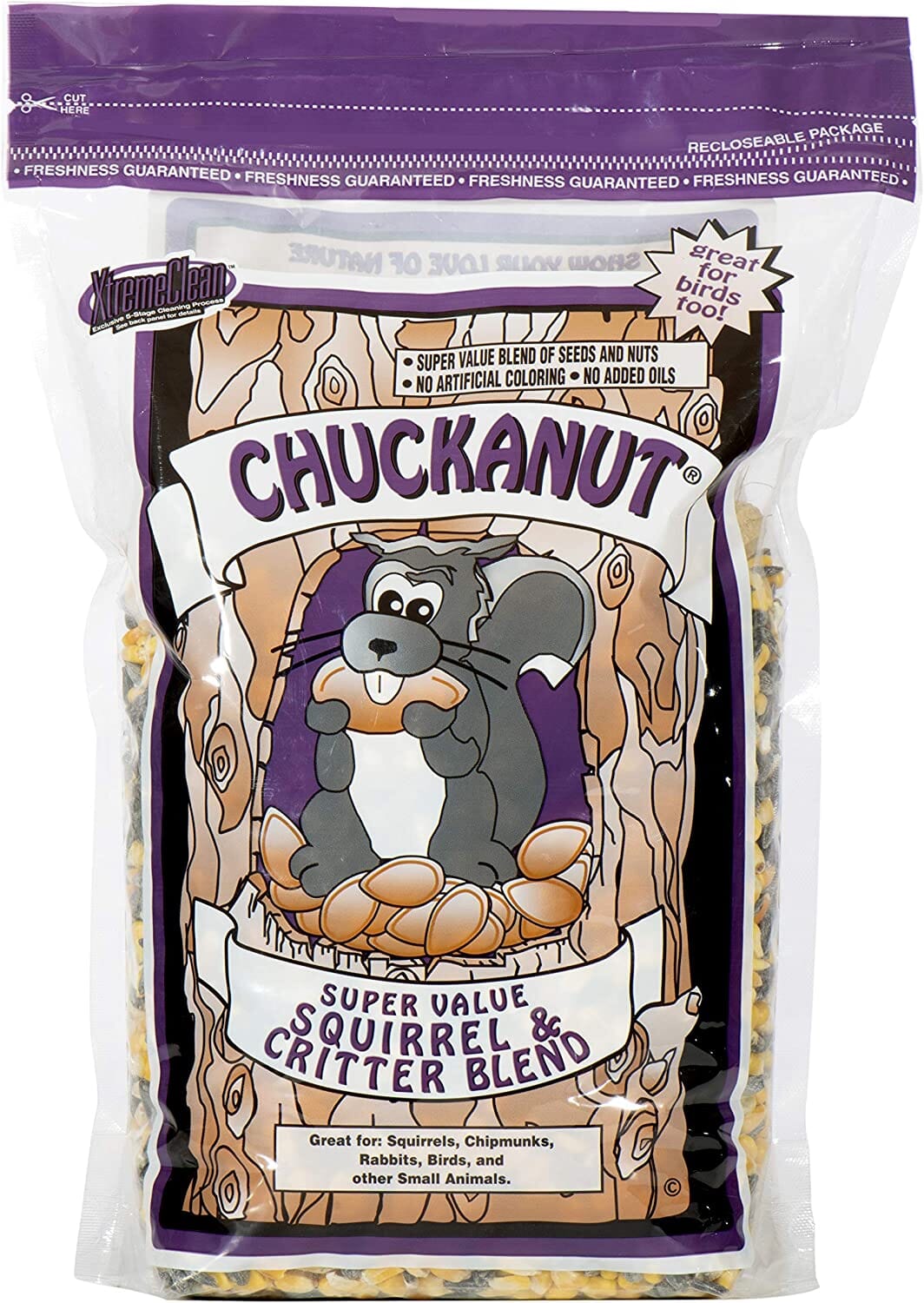 Chuckanut Super Value Squirrel & Critter Blend - 4 Lbs