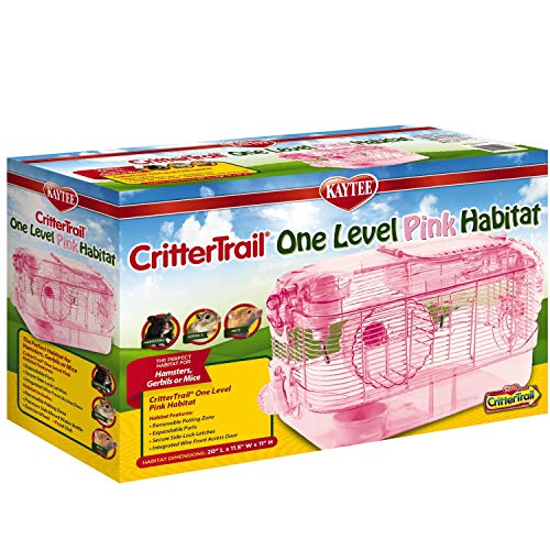 CritterTrail One Level Habitat (Pink Edition)