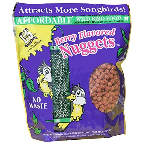 C&S Suet Nuggets Wild Bird Food - Berry - 27 Oz