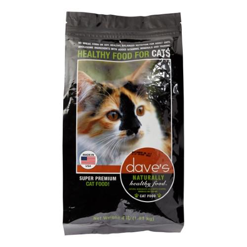 Dave's Pet Food Naturally Healthy Dry Cat Food - 4 lb
