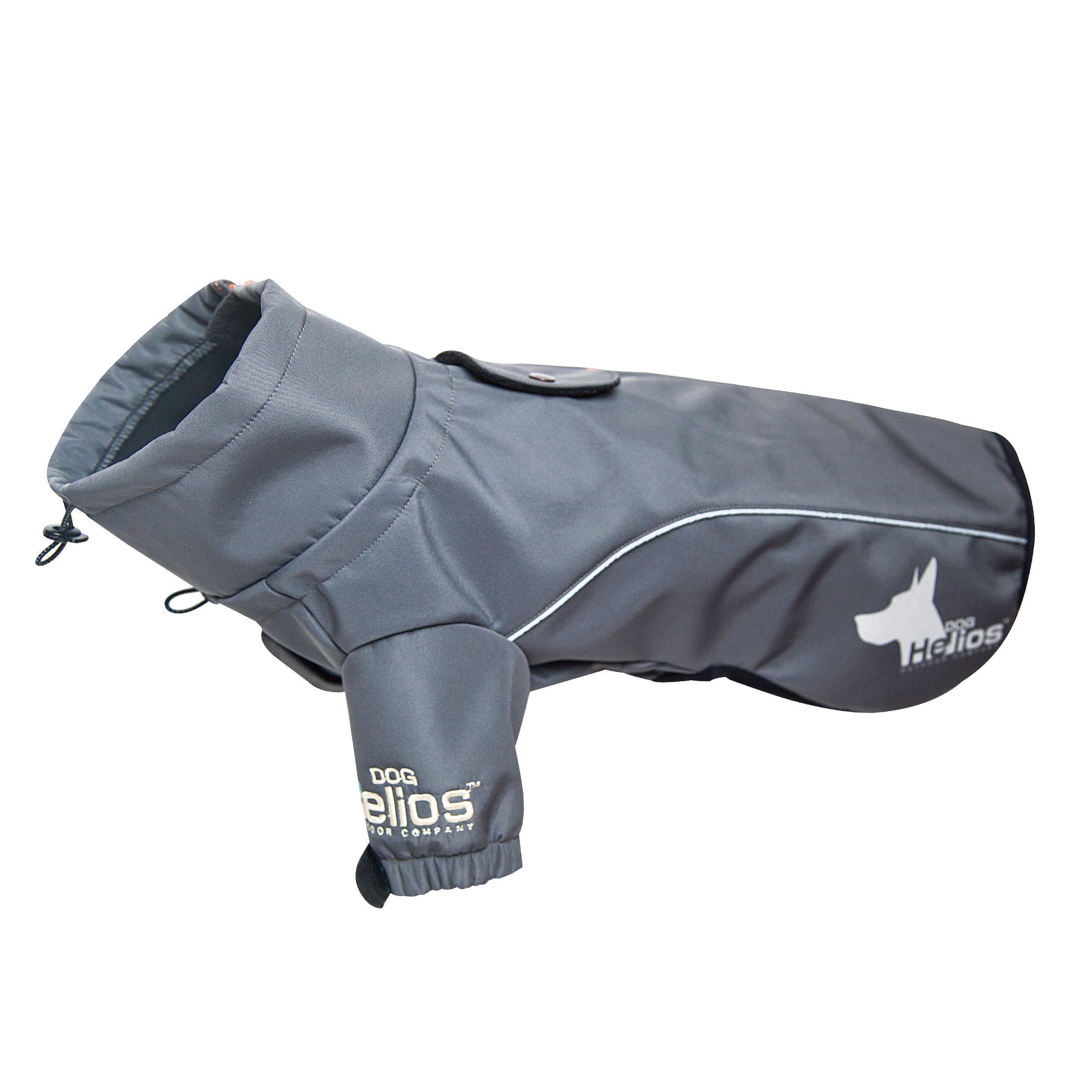 Dog Helios Extreme Soft-shell Performance Fleece Winter Dog Coat Large Grey