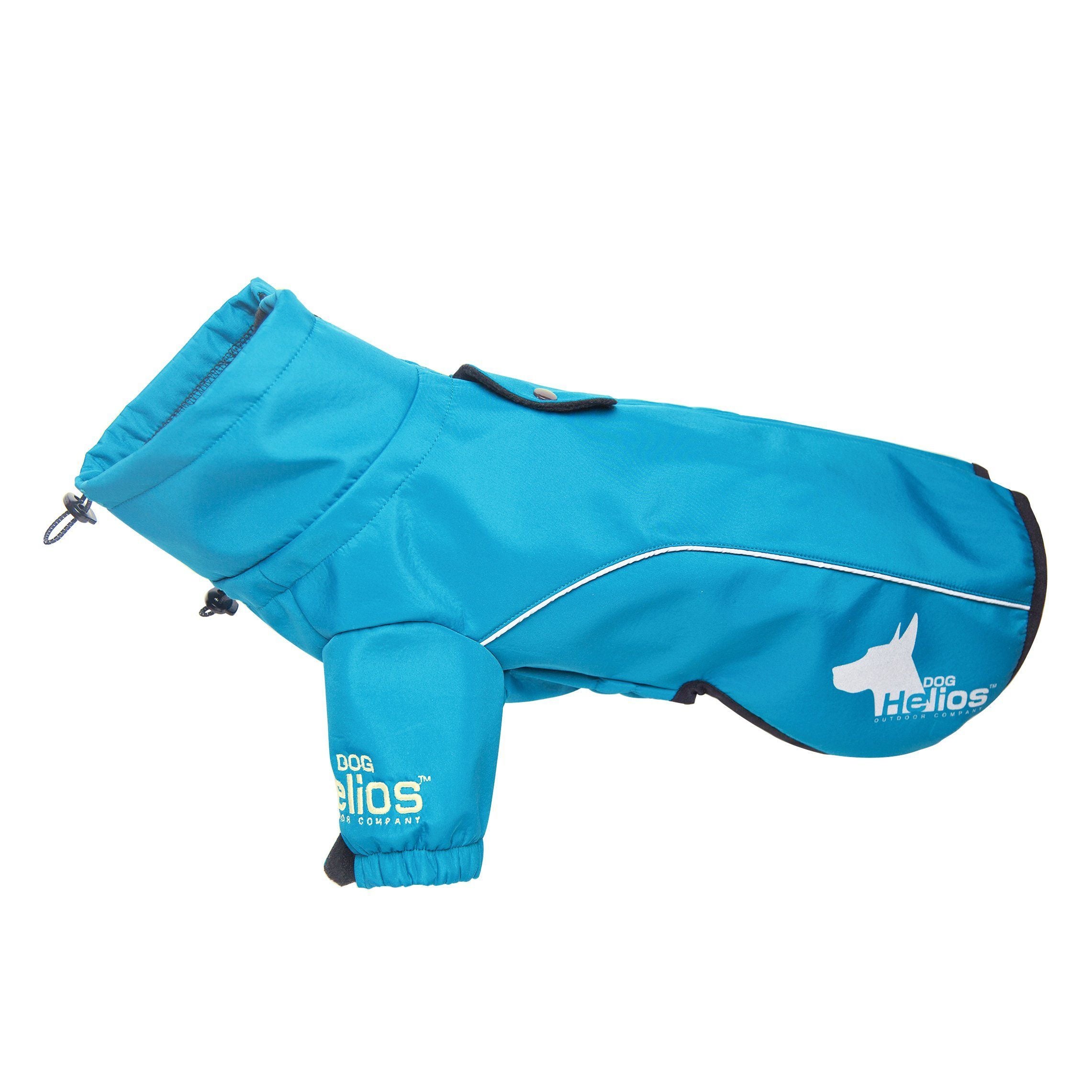 Dog Helios Extreme Soft-shell Performance Fleece Winter Dog Coat Large Blue