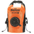 Dog Helios 'Grazer' Waterproof Outdoor Travel Dry Food Dispenser Bag Orange