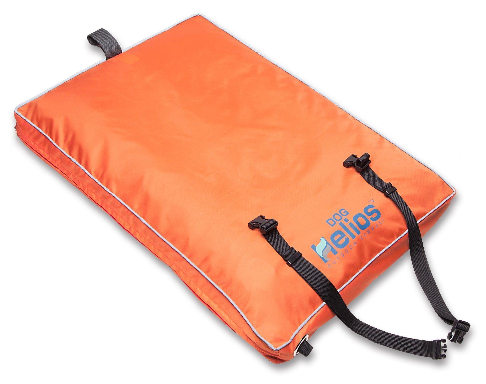 Dog Helios ® 'Aero-Inflatable' Folding Waterproof Inflatable Travel Camping Dog Bed Small Orange
