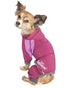 Dog Helios ® 'Namastail' Lightweight 4-Way-Stretch Yoga Performance Dog Tracksuit Hoodie