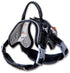 Dog Helios ® 'Scorpion' Sporty High-Performance Free-Range Dog Harness Black Small