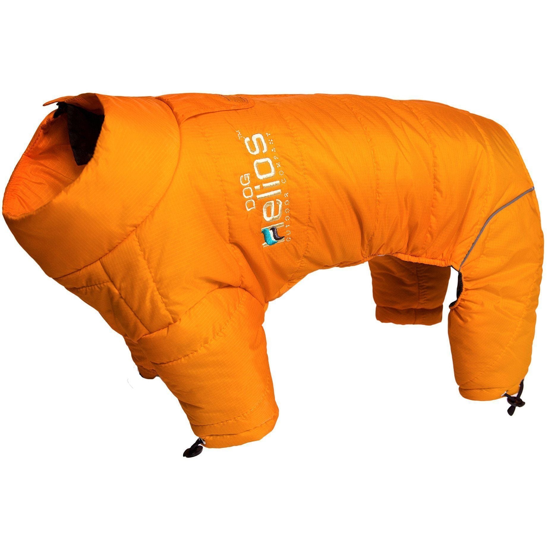 Dog Helios ® Thunder-crackle Adjustable and Reflective Full-Body Waded Winter Dog Jacket X-Small Sporty Orange