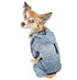 Dog Helios ® 'Torrential Shield' Waterproof and Adjustable Full Body Dog Raincoat