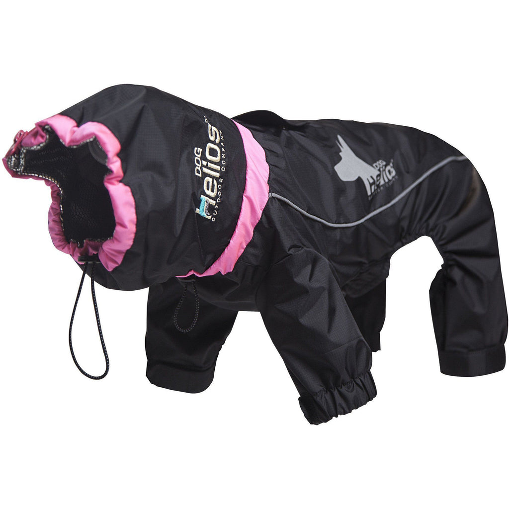 Dog Helios ® Weather-King Ultimate Windproof Full Body Winter Dog Jacket X-Small Black