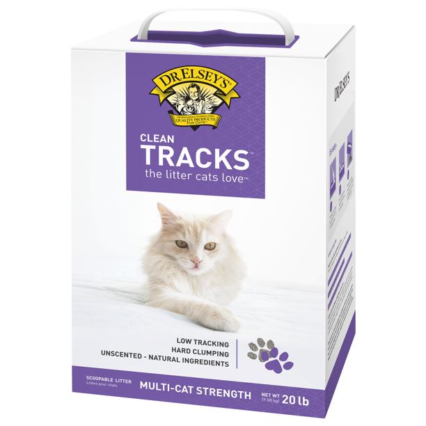Dr. Elsey's Precious Cat Litter Alternative Premium Clumping Clean Tracks Litter Cat Litter - 20 lb Box