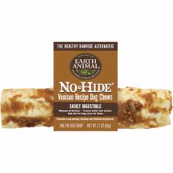 Earth Animal Dog Chews NO HIDE Venison - 7 Inches - 24 Count