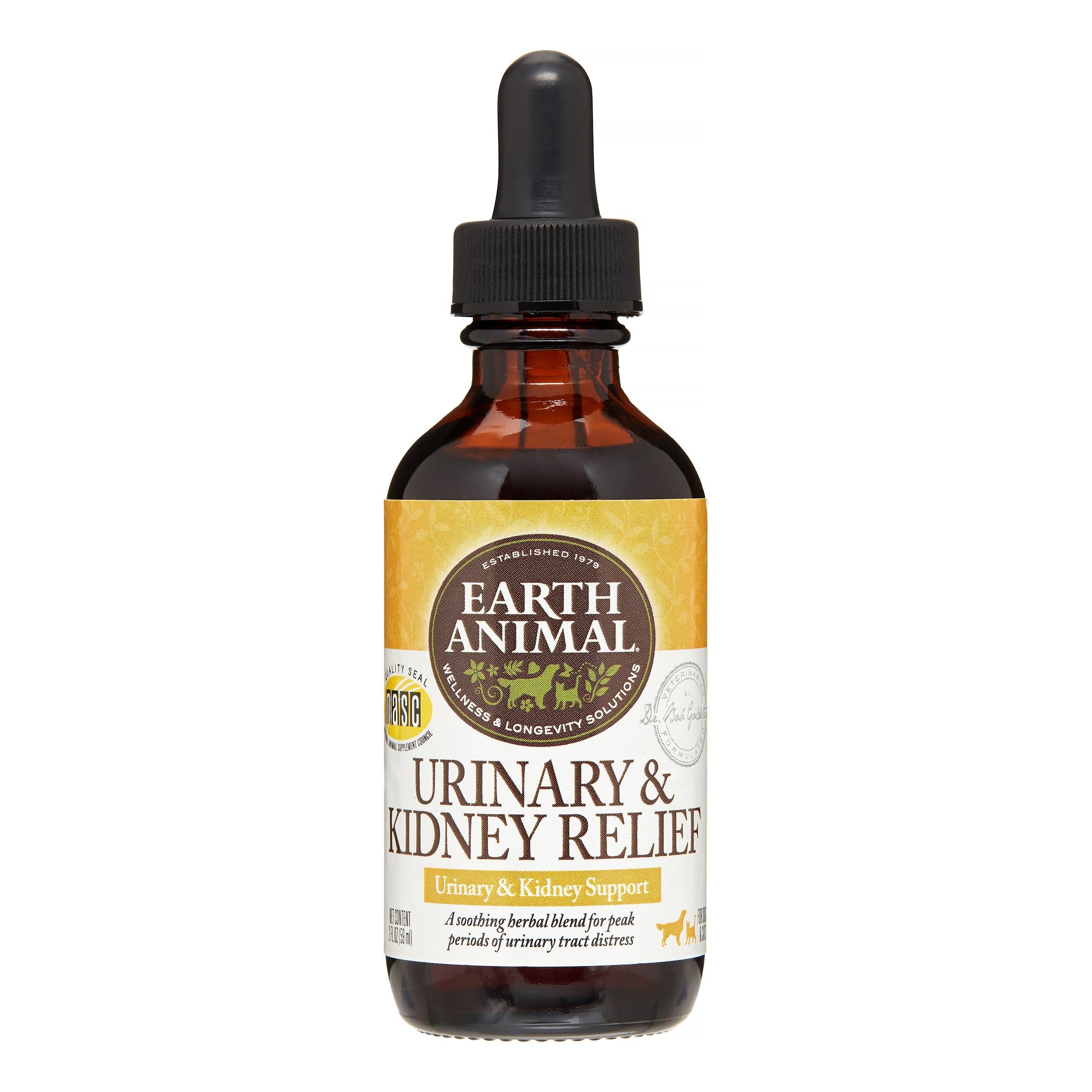 Earth Animal Dog Urinary and Kidney Support - 2 Oz