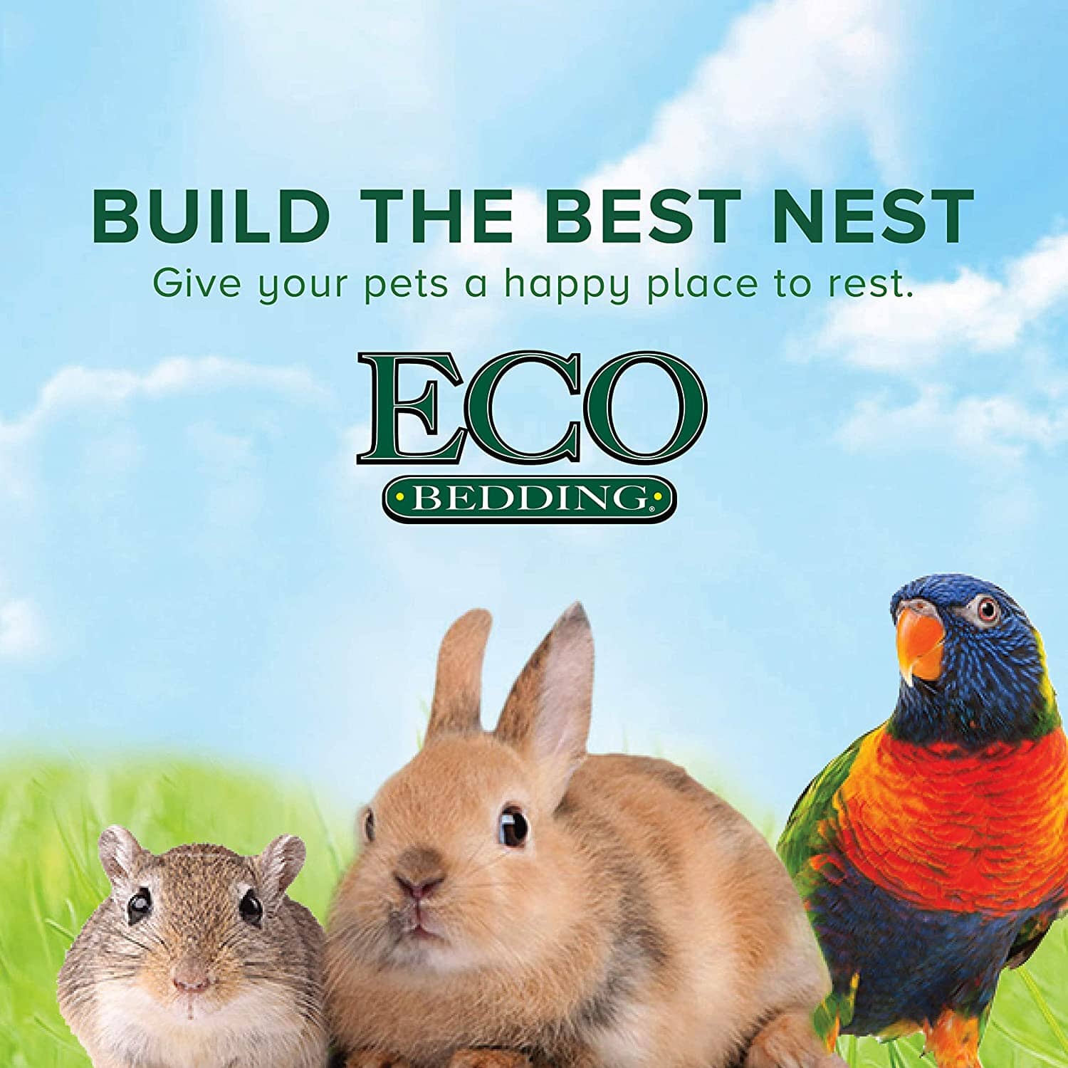 Eco Bedding for Small Pets - Blue - 1.5 Lbs  
