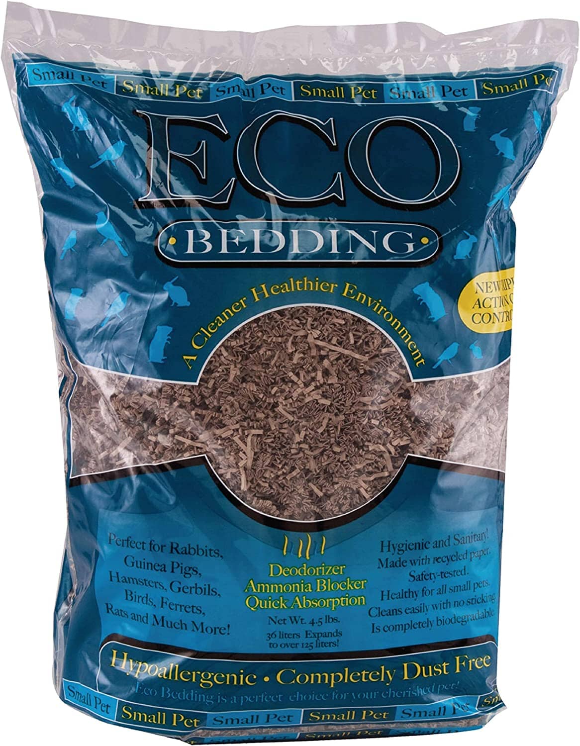 Eco Bedding with Odor Control - Brown - 4.5 Lbs